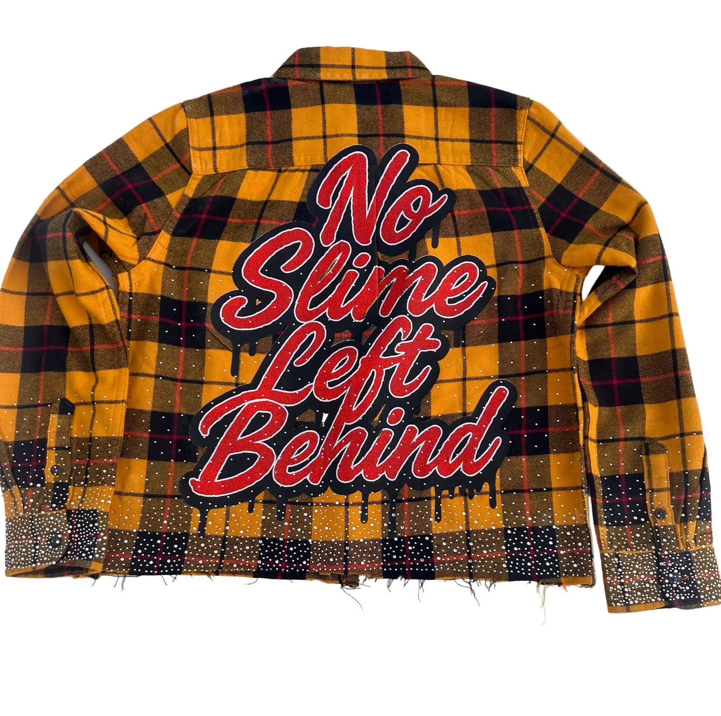 'No Slime Left Behind Flannel"