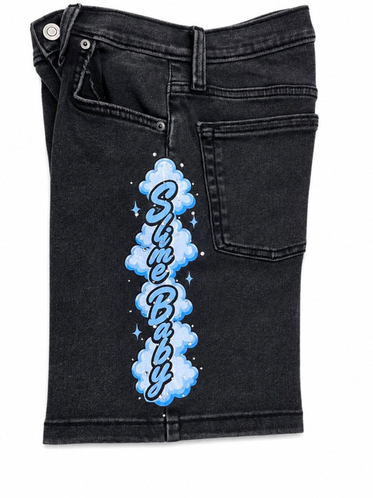 Cloud Jean Shorts