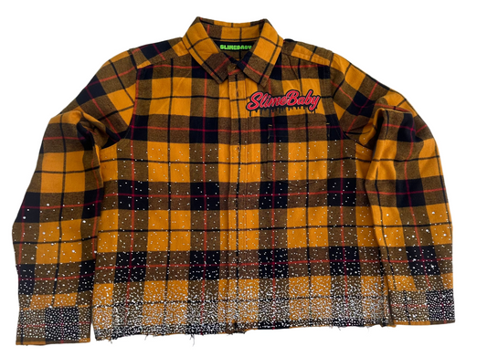 'No Slime Left Behind Flannel"